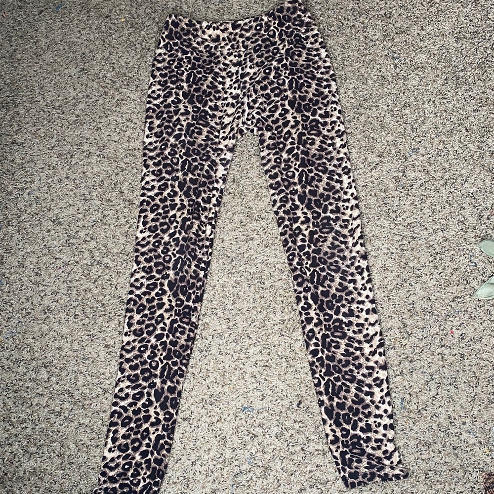 Cheetah Print Leggings